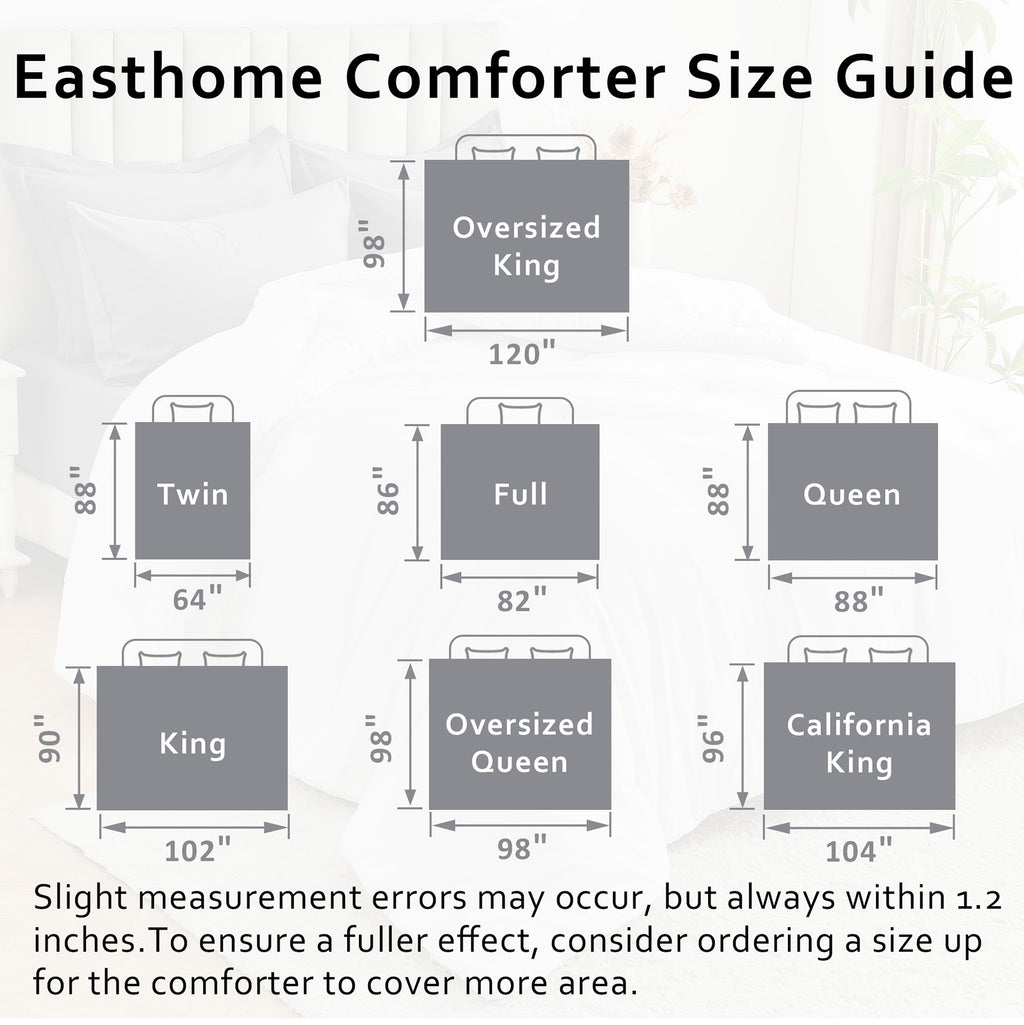 Dhole 7-Piece Bed Sheet Set - Queen Size Comforter, Pillowcases & Sheet Collection for Cozy Bedding Comfort Black