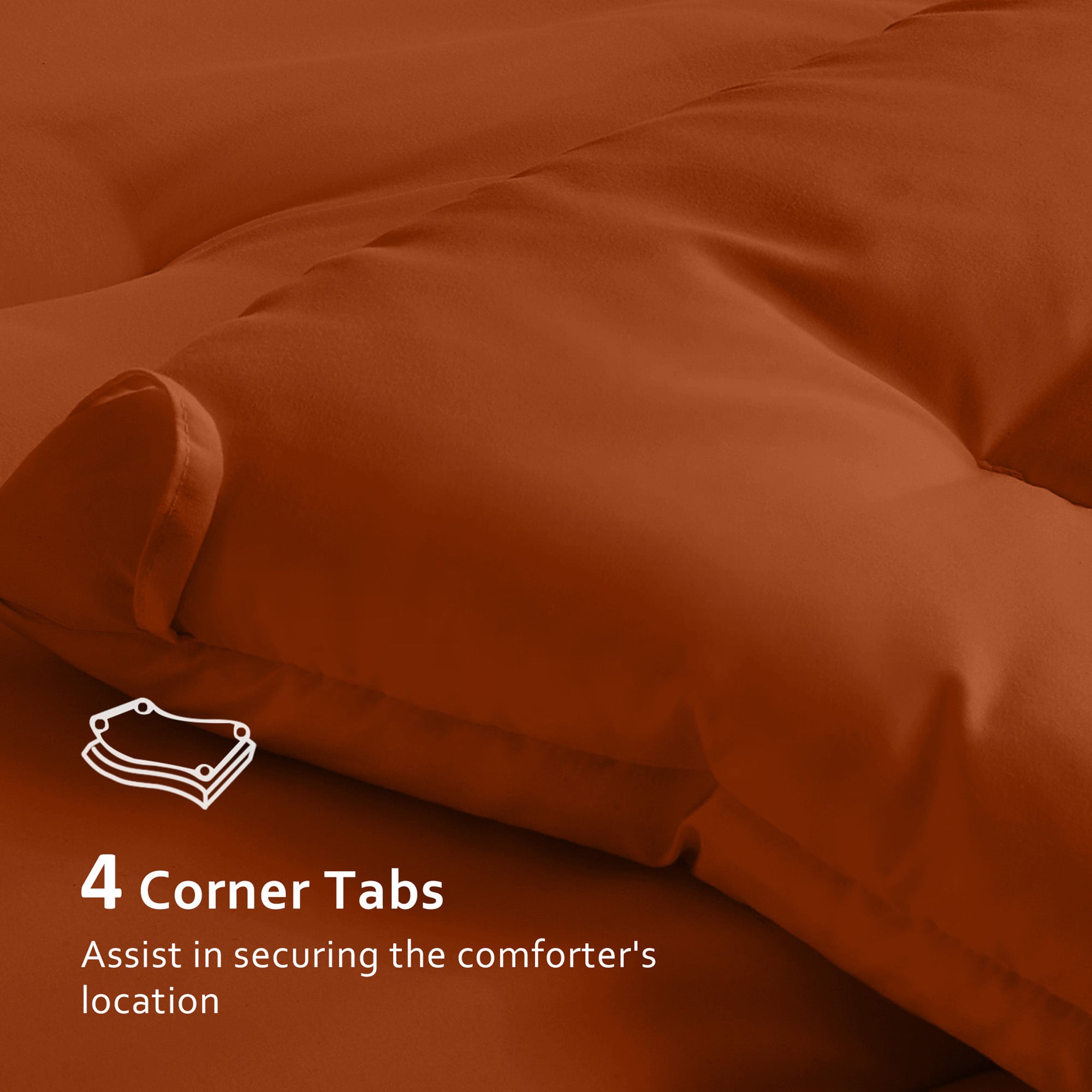 Dhole 7-Piece Bed Sheet Set - Queen Size Comforter, Pillowcases & Sheet Collection for Cozy Bedding Comfort Black